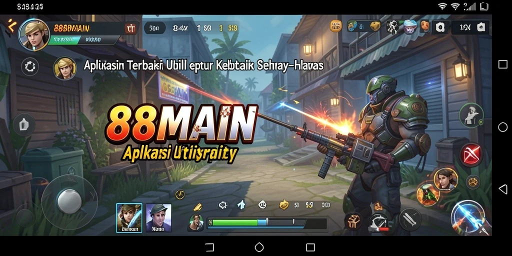 Tampilan user-friendly dari aplikasi 88MAIN yang memudahkan pengelolaan tugas.