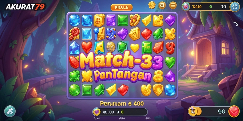 Tangkapan layar gameplay AKURAT79 yang menarik dan penuh warna.