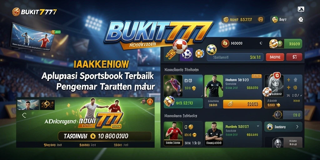 Tampilan gameplay BUKIT777 saat melakukan taruhan olahraga.