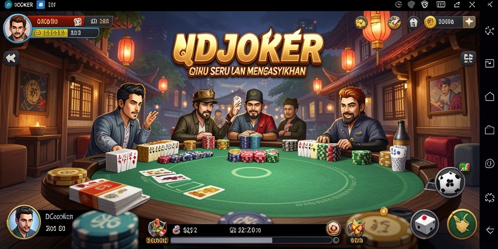 Screenshot gameplay QiuQiu yang penuh aksi dan strategi.