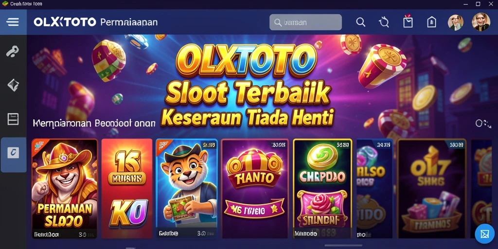 Tampilan menawan dari gameplay Slot OLXTOTO yang penuh keseruan.