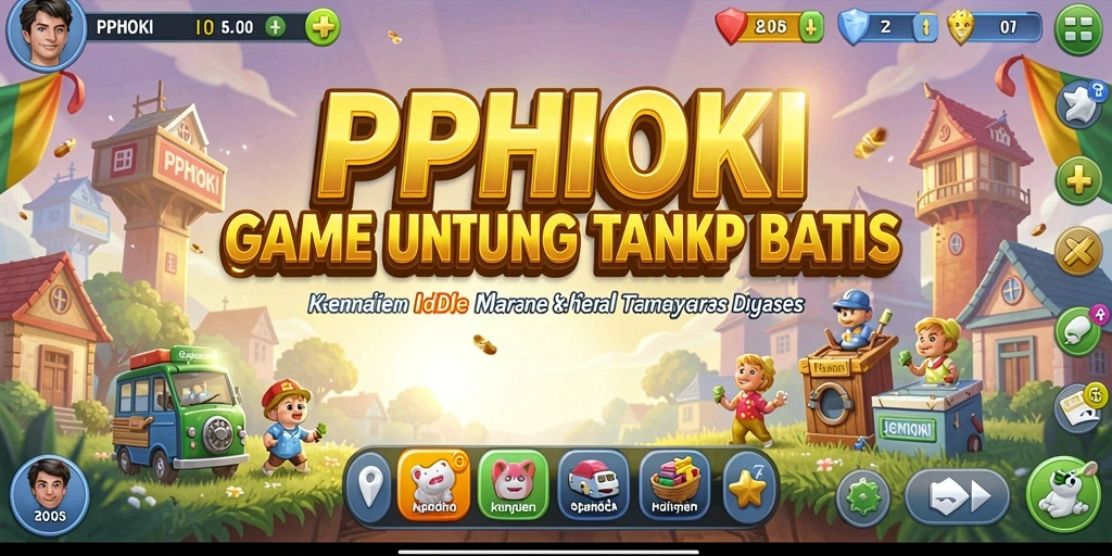 Tampilan gameplay <strong>PPHOKI</strong> yang seru dan menarik.