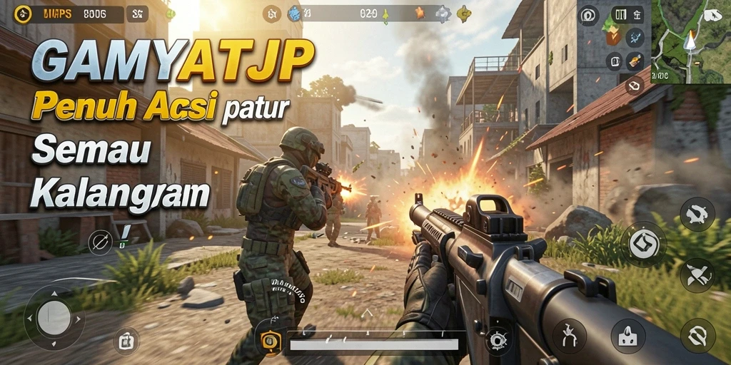 Tampilan menakjubkan dalam aksi gameplay RAKYATJP.
