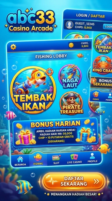 Tampilan antarmuka aplikasi abc33 yang ramah pengguna.